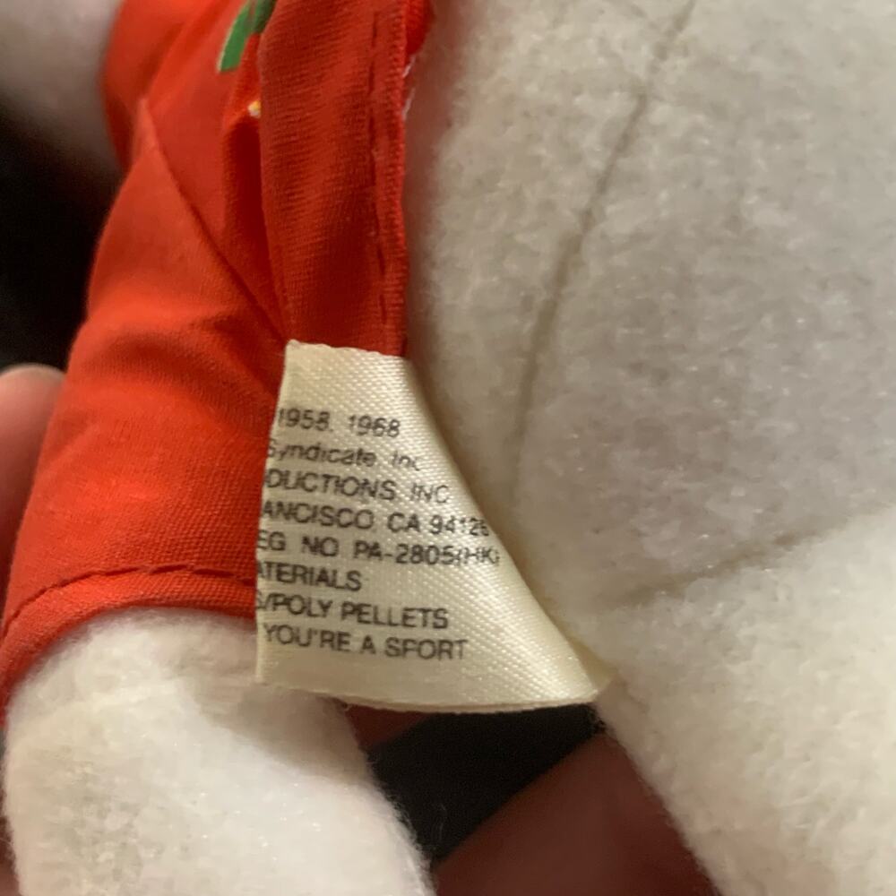 Rare 1968 Snoopy Peanuts Stuffed Plush
Item No 54190 Dad You’re A Sport - Picture 11 of 15